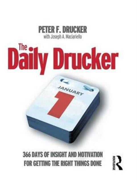Book cover of: Daily Drucker. By: Peter F. Drucker
