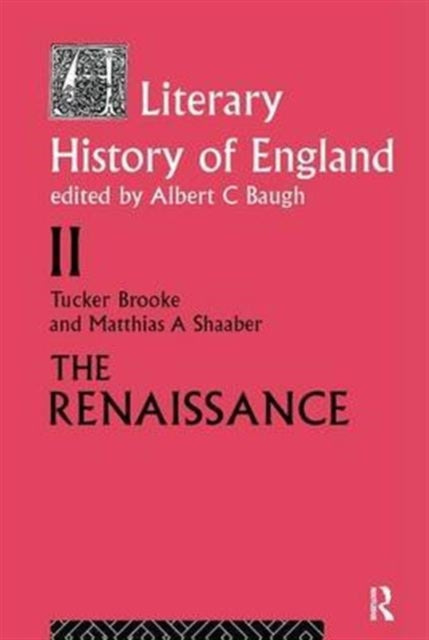 Book cover of: Literary History of England. By: T. Brooke