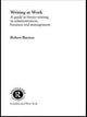 Book cover of: Writing at Work. By: Robert Barrass