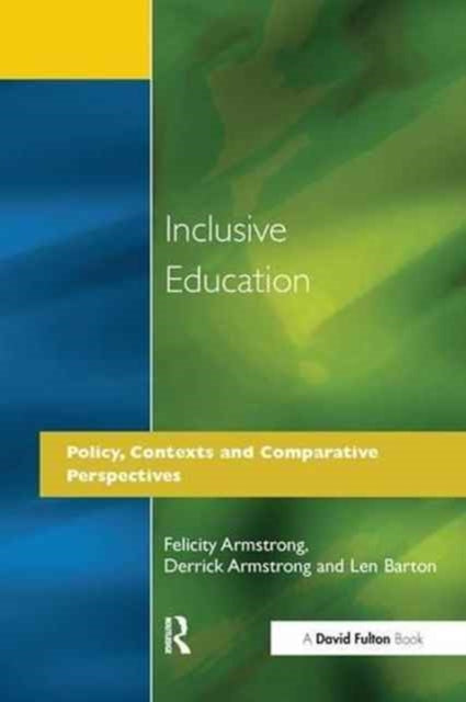 Book cover of: Inclusive Education. By: Felicity Armstrong