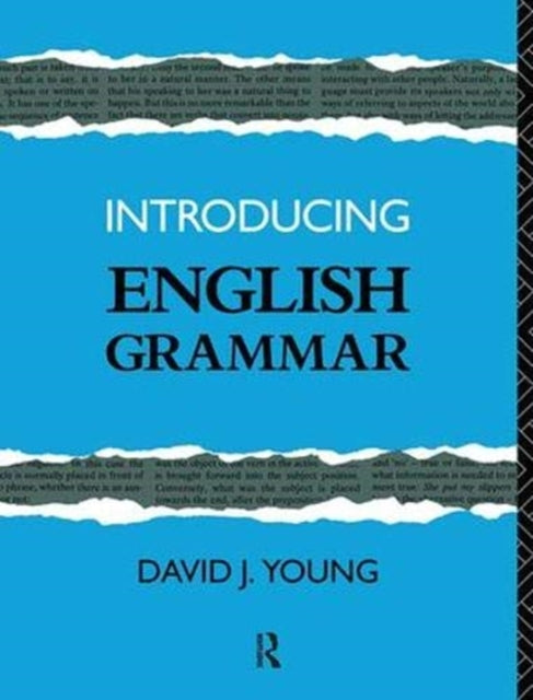 Book cover of: Introducing English Grammar. By: David J. Young