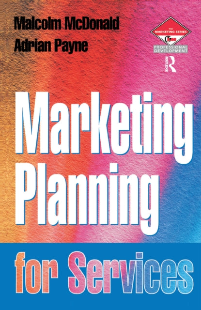 Book cover of: Marketing Planning for Services. By: Adrian Payne