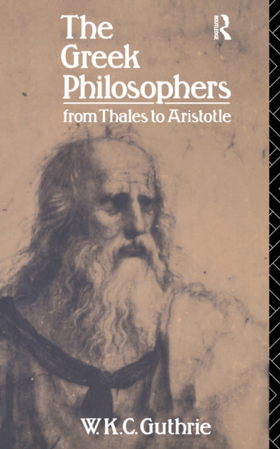 Book cover of: Greek Philosophers. By: W. K. C. Guthrie