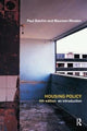 Book cover of: Housing Policy. By: Paul Balchin