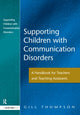 Book cover of: Supporting Communication Disorders