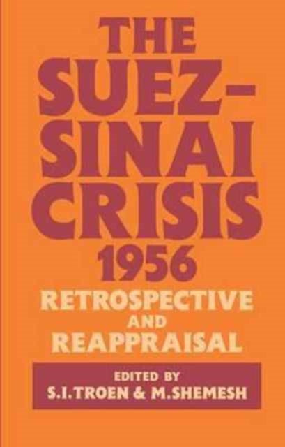 Book cover of: Suez-Sinai Crisis. By: Moshe Shemesh