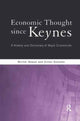 Book cover of: Economic Thought Since Keynes. By: Michel Beaud