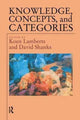 Book cover of: Knowledge Concepts and Categories. By: Koen Lamberts