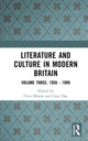 Book cover of: Literature and Culture in Modern Britain. By: Clive Bloom
