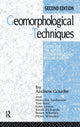 Book cover of: Geomorphological Techniques. By: Andrew Goudie
