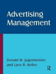 Book cover of: Advertising Management. By: Donald W. Jugenheimer