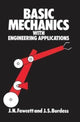 Book cover of: Basic Mechanics with Engineering Applications. By: Jones, J.