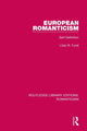Book cover of: European Romanticism. By: Lilian R. Furst