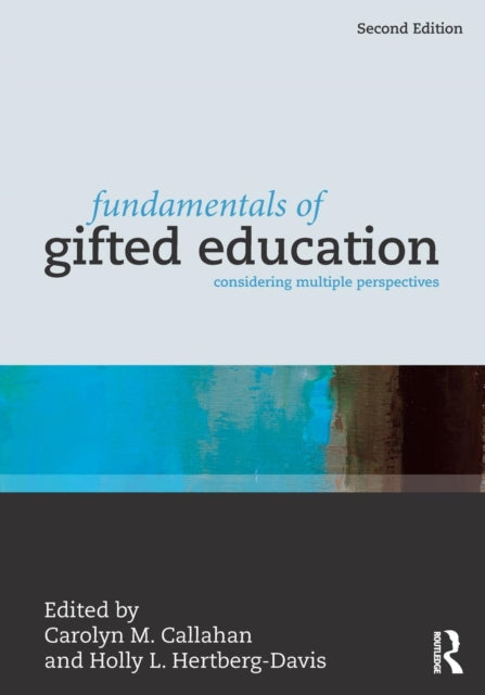 Book cover of: Fundamentals of Gifted Education. By: Carolyn M. Callahan