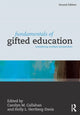 Book cover of: Fundamentals of Gifted Education. By: Carolyn M. Callahan