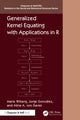 Book cover of: Generalized Kernel Equating with Applications in R. By: Marie Wiberg