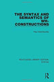 Book cover of: Syntax and Semantics of Wh-Constructions. By: Paul Hirschbühler