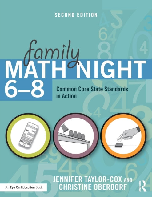 Book cover of: Family Math Night 6-8. By: Jennifer Taylor-Cox