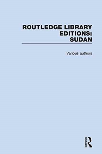 Book cover of: Routledge Library Editions: Sudan