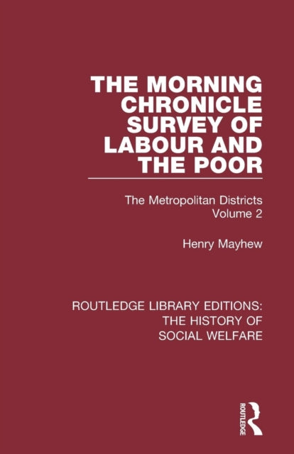 Book cover of: Morning Chronicle Survey of Labour and the Poor. By: Henry Mayhew