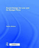 Book cover of: Sound Design for Low & No Budget Films. By: Patrick Winters