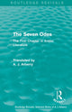 Book cover of: Routledge Revivals: The Seven Odes (1957). By: A. J. Arberry