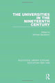 Book cover of: Universities in the Nineteenth Century. By: Michael Sanderson
