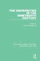 Book cover of: Universities in the Nineteenth Century. By: Michael Sanderson