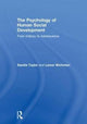 Book cover of: Psychology of Human Social Development. By: Sandie Taylor