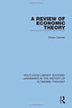 Book cover of: Review of Economic Theory. By: Edwin Cannan