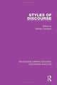 Book cover of: Styles of Discourse. By: Nikolas Coupland