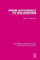 Book cover of: From Autocracy to Bolshevism. By: P. Graevenitz