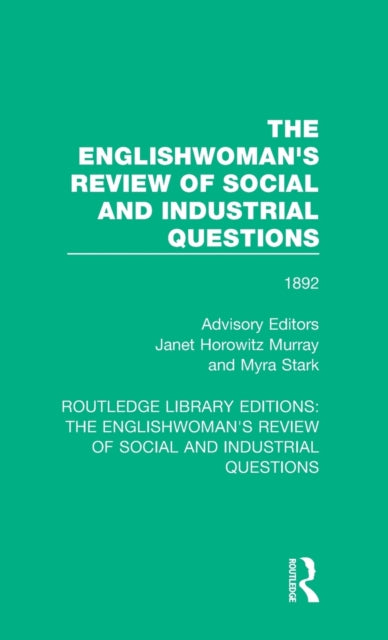 Book cover of: Englishwoman's Review of Social and Industrial Questions. By: Janet Horowitz Murray