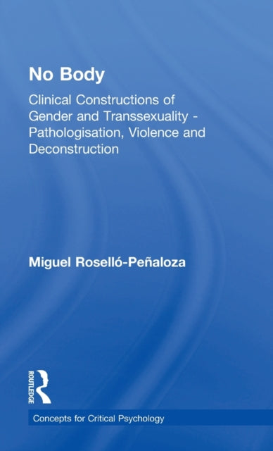 Book cover of: NO BODY. By: Miguel Rosello Penaloza