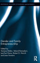 Book cover of: Gender and Family Entrepreneurship. By: Vanessa Ratten