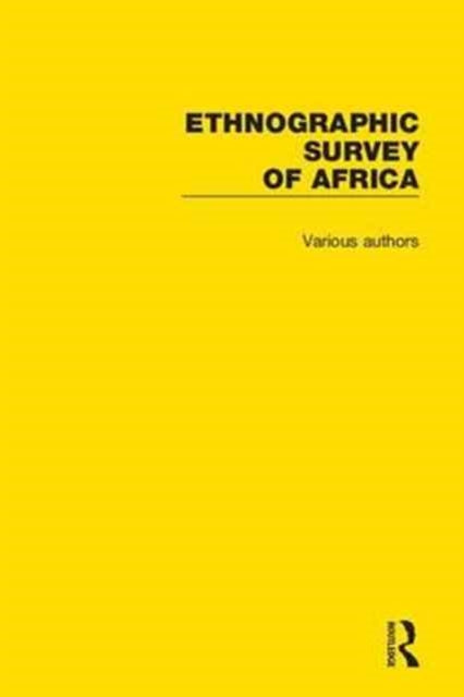 Book cover of: Ethnographic Survey of Africa. By: Daryll Forde