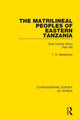 Book cover of: Matrilineal Peoples of Eastern Tanzania (Zaramo, Luguru, Kaguru, Ngulu). By: Beidelman, T. O.