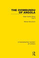 Book cover of: Ovimbundu of Angola. By: Merran Mcculloch