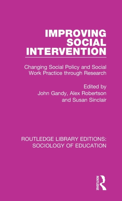 Book cover of: Improving Social Intervention. By: John Gandy