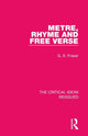Book cover of: Metre, Rhyme and Free Verse. By: G. S. Fraser