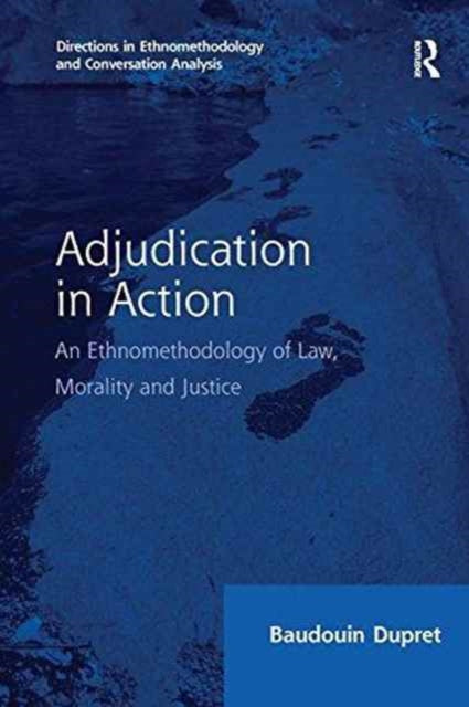 Book cover of: Adjudication in Action. By: Baudouin Dupret