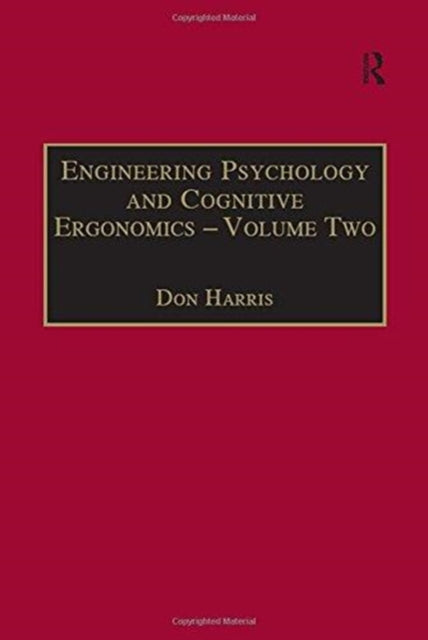 Book cover of: Engineering Psychology and Cognitive Ergonomics. By: Don Harris