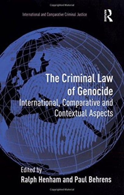 Book cover of: Criminal Law of Genocide. By: Paul Behrens