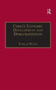 Book cover of: China's Economic Development and Democratization. By: Yanlai Wang