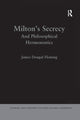 Book cover of: Milton's Secrecy. By: James Dougal Fleming