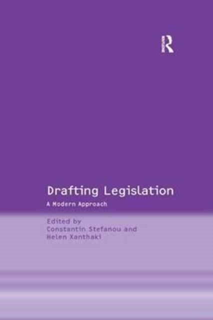 Book cover of: Drafting Legislation. By: Constantin Stefanou