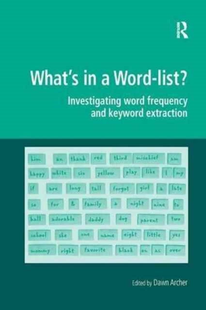 Book cover of: What's in a Word-list?. By: Dawn Archer