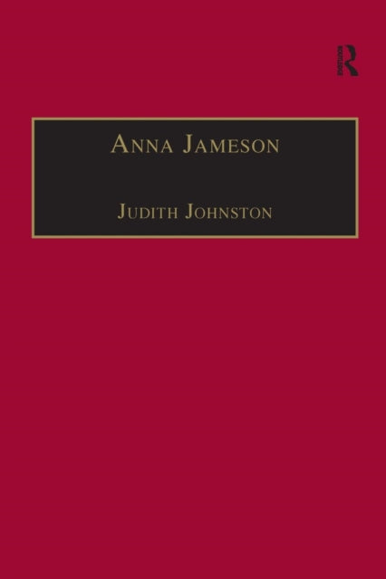 Book cover of: Anna Jameson. By: Judith Johnston
