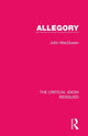 Book cover of: Allegory. By: John MacQueen