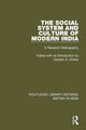 Book cover of: Social System and Culture of Modern India. By: Danesh A. Chekki